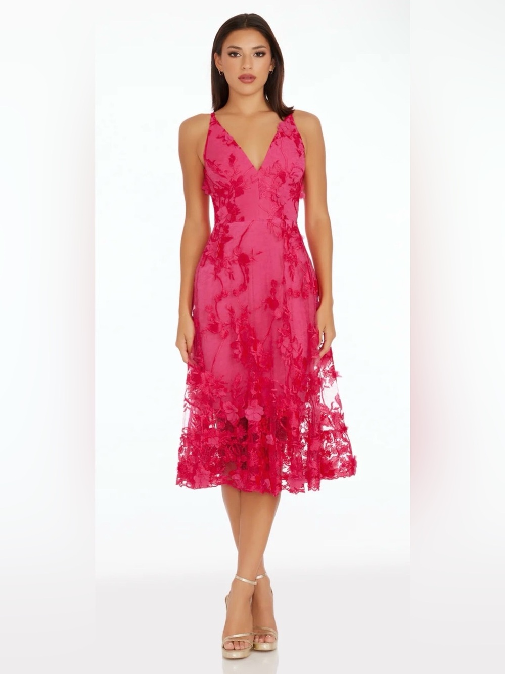 Dress The Population Audrey Dress Size Large
